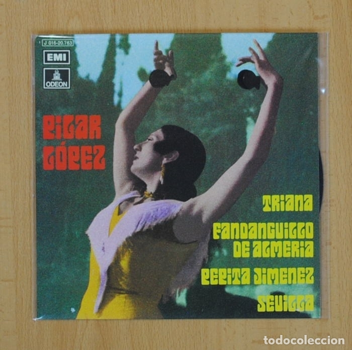 Discos de vinilo: PILAR LOPEZ - TRIANA + 3 - EP - Foto 1