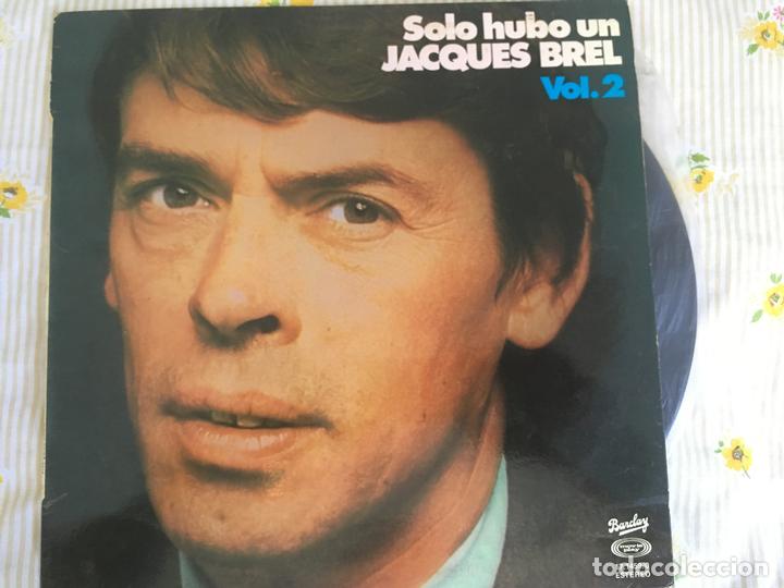 Discos de vinilo: LP JACQUES BREL-SOLO HUBO UN VOL.2 - Foto 1