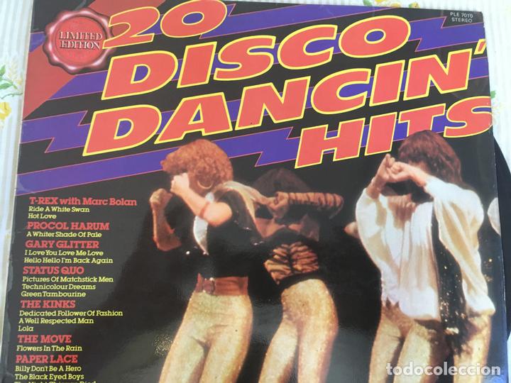 Discos de vinilo: LP 20-DISCO DANCIN HITS - Foto 1