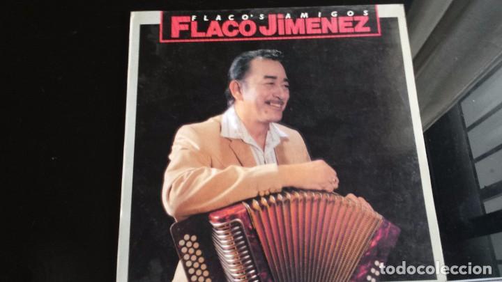 Discos de vinilo: LP FLACO JIMENEZ: FLACOS AMIGOS - Foto 1