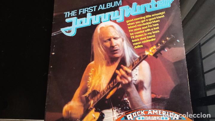 Discos de vinilo: LP JOHNNY WINTER: THE FIRST ALBUM - Foto 1