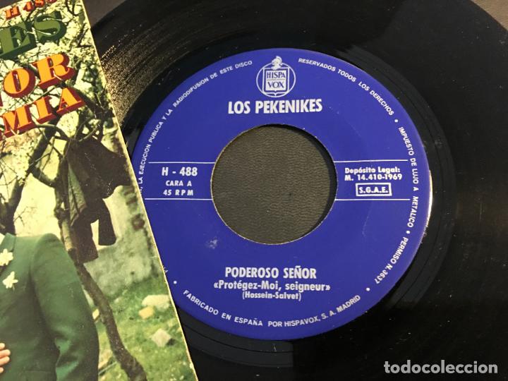 Discos de vinilo: LOS PEKENIKES (PODEROSO SE&Ntilde;OR) SINGLE ESPA&Ntilde;A 1969 (EPI6) - Foto 2