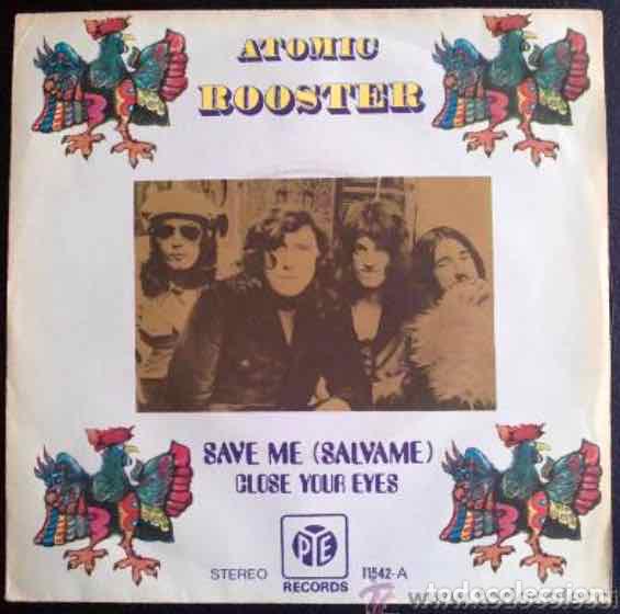 Discos de vinilo: ATOMIC ROOSTER, SAVE ME. SINGLE ESPA&Ntilde;A - Foto 1