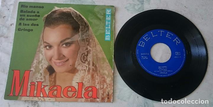 Discos de vinilo: Mikaela: R&iacute;o manso + 3 (Belter 1968) - Foto 1
