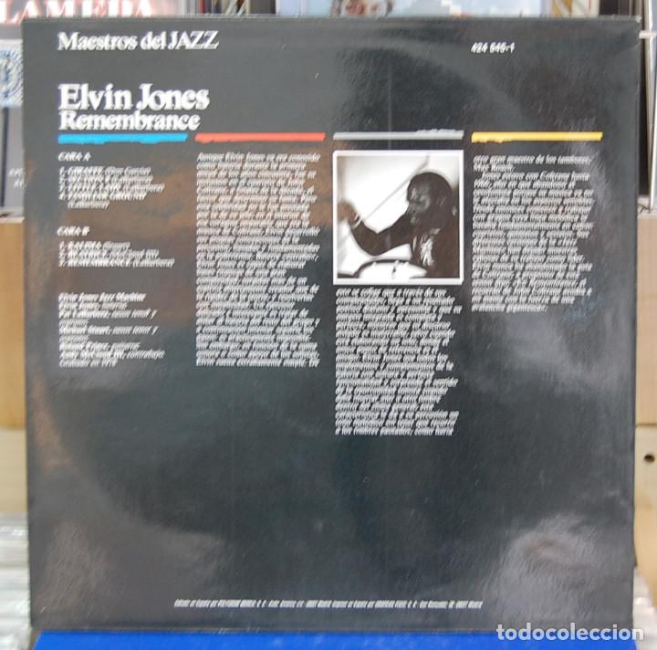 Discos de vinilo: Elvin Jones. Remembrance. LP - Foto 2
