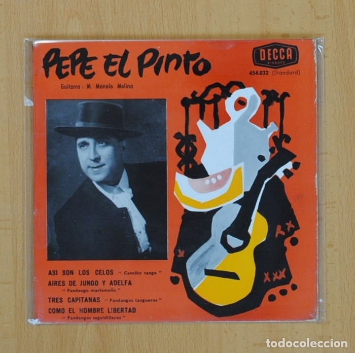 Discos de vinilo: PEPE EL PINTO - ASI SON LOS CELOS + 3 - EP - Foto 1