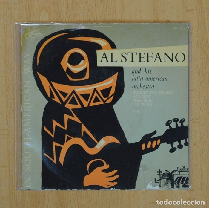 Discos de vinilo: AL STEFANO - HOLIDAY FOR STRINGS + 3 - EP - Foto 1