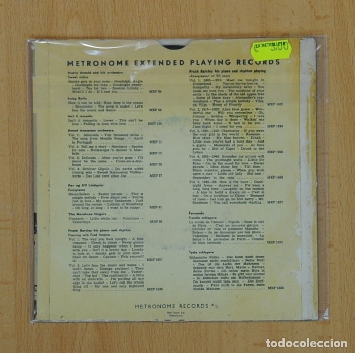 Discos de vinilo: AL STEFANO - HOLIDAY FOR STRINGS + 3 - EP - Foto 2