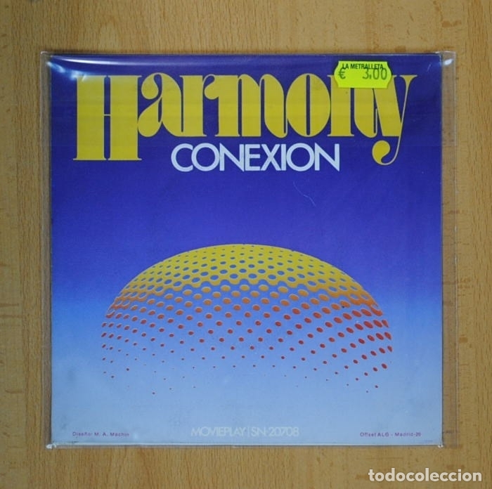 Discos de vinilo: CONEXION - HARMONY / HARMONY - SINGLE - Foto 2