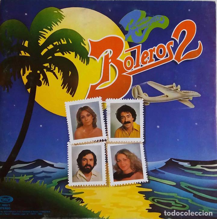 Discos de vinilo: PEQUE&Ntilde;A COMPA&Ntilde;&Iacute;A, CHA CHA CHAS, BOLEROS 2. LP - Foto 1