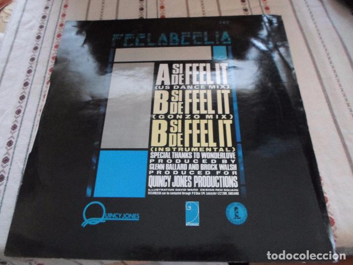 Discos de vinilo: MAXI FEEL IT FEELABEELIA - Foto 3