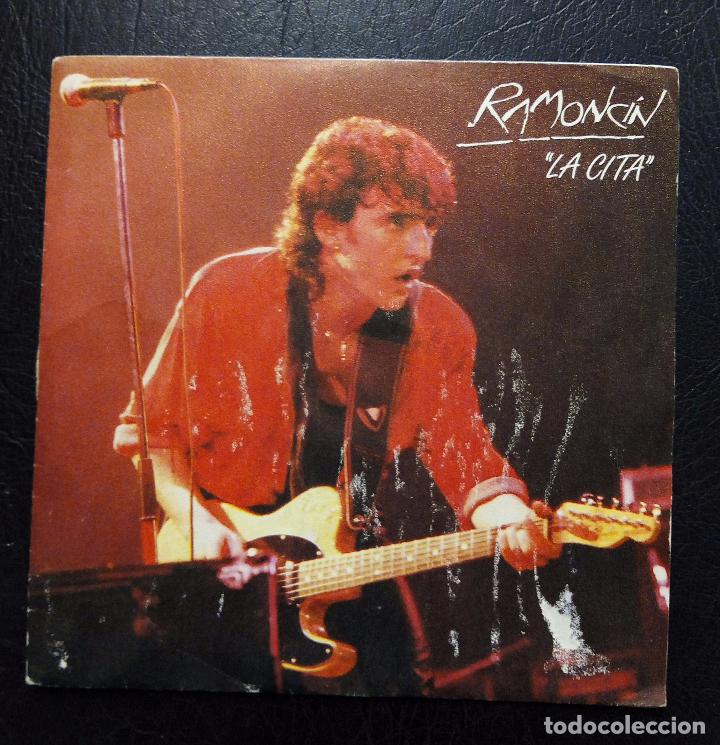 Discos de vinilo: SINGLE RAMONC&Iacute;N - LA CITA - EMI 1985. - Foto 1