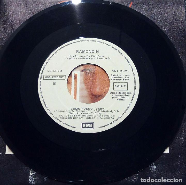 Discos de vinilo: SINGLE RAMONC&Iacute;N - ESTAMOS DESESPERADOS - EMI 1985. - Foto 4