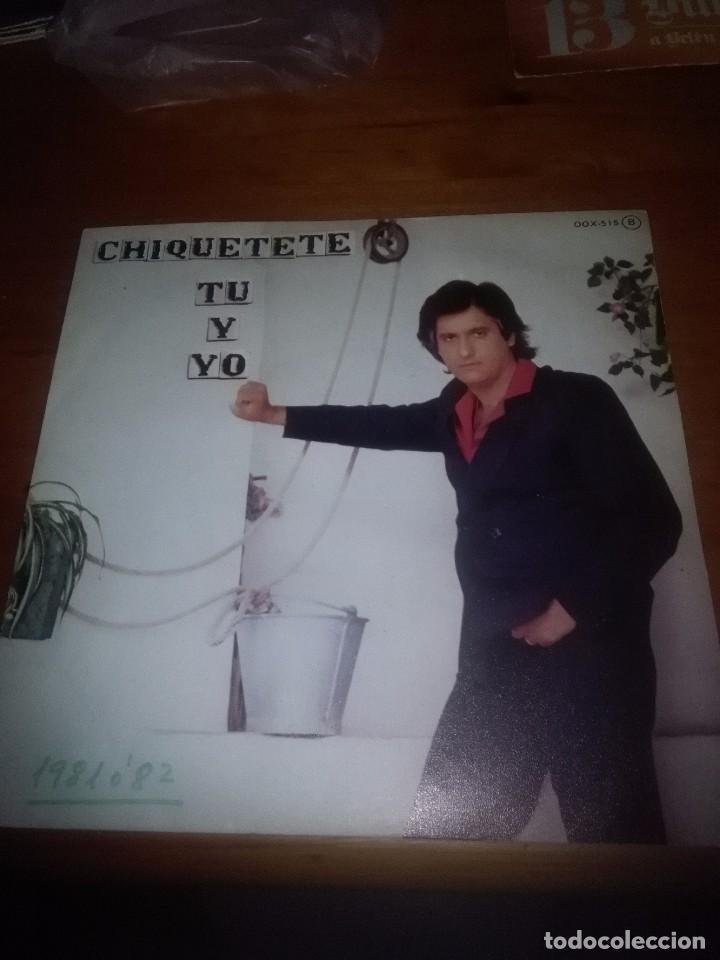 Discos de vinilo: CHIQUETETE TU Y YO. LA MOLINERA. MB2 - Foto 1