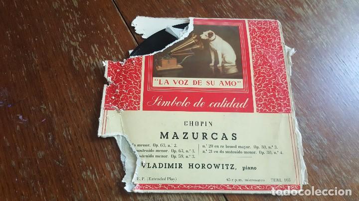 Discos de vinilo: MAZURCAS. CHOPIN. - Foto 1