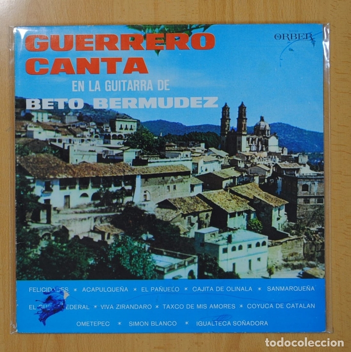 Disques de vinyle: BETO BERMUDEZ - GUERRERO CANTA - LP