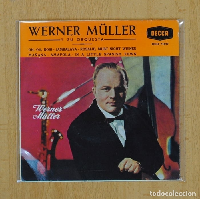 Discos de vinilo: WERNER MULLER - OH OH ROSI + 3 - EP - Foto 1
