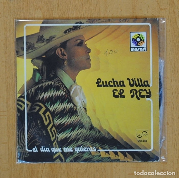 Discos de vinilo: LUCHA VILLA - EL REY / EL DIA QUE ME QUIERAS - SINGLE - Foto 1