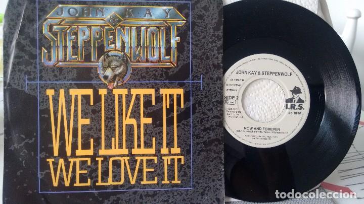 Discos de vinilo: SINGLE ( VINILO)  DE JOHN KAY  & STEPPENWOLF A&Ntilde;OS 90 - Foto 1