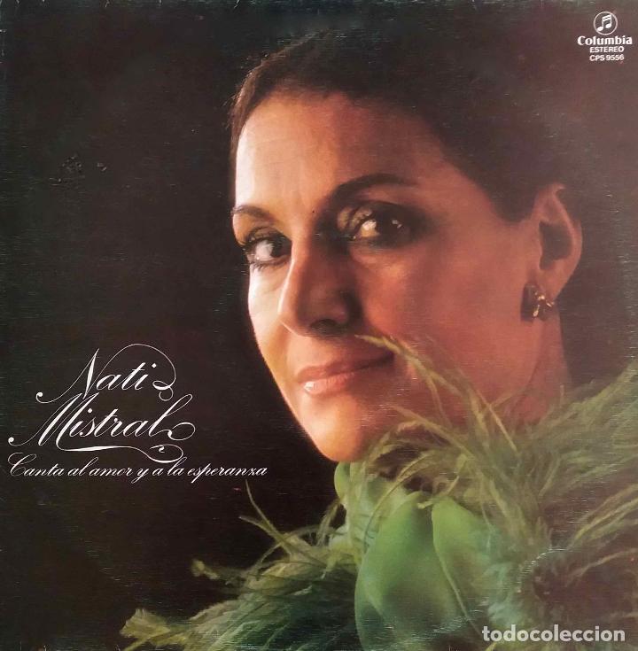 Discos de vinilo: NATI MISTRAL CANTA AL AMOR Y A LA ESPERANZA, LP - Foto 1