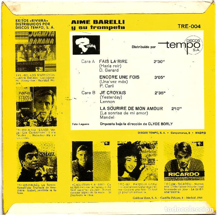 Discos de vinilo: Parte posterior del disco - Foto 2