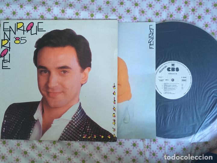 Discos de vinilo: LP ENRIQUE 85-PROMO - Foto 1