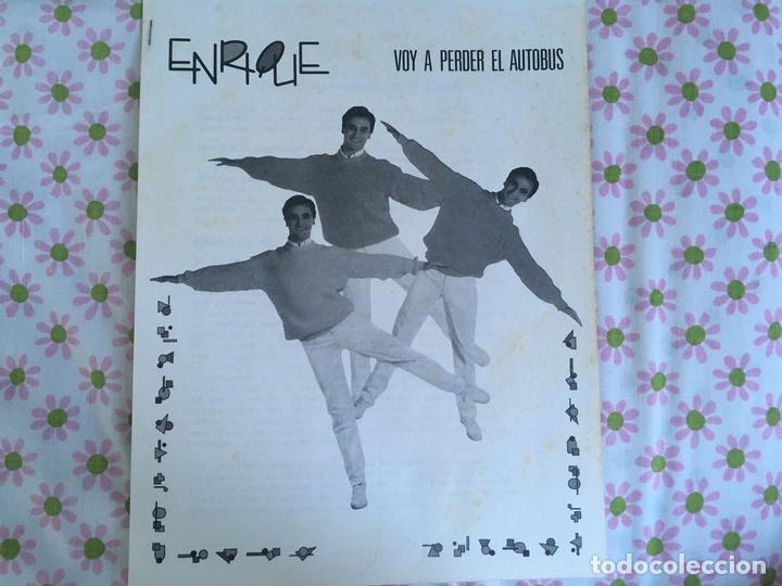 Discos de vinilo: LP ENRIQUE 85-PROMO - Foto 2