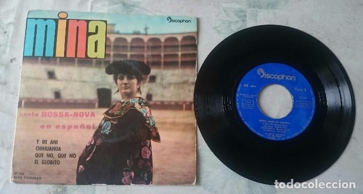 Discos de vinilo: Mina: Y de ahi + 3 (Discophon 1962) - Foto 1