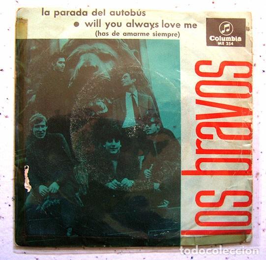 Discos de vinilo: EP. SINGLE . VINILO . LOS BRAVOS . LA PARADA DEL AUTOBUS . COLUMBIA 1966 - Foto 1