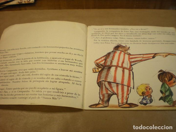 Discos de vinilo: Peter pan, cuento con ilustraciones - Foto 2