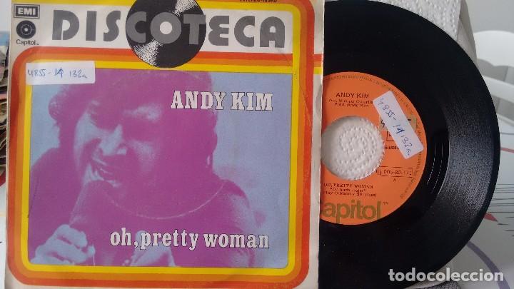Discos de vinilo: SINGLE (VINILO) DE ANDY KIM A&Ntilde;OS 70 - Foto 1