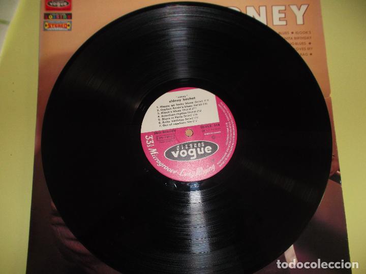 Discos de vinilo: SIDNEY BECHET SIDNEY STEREO VOGUE - Foto 3