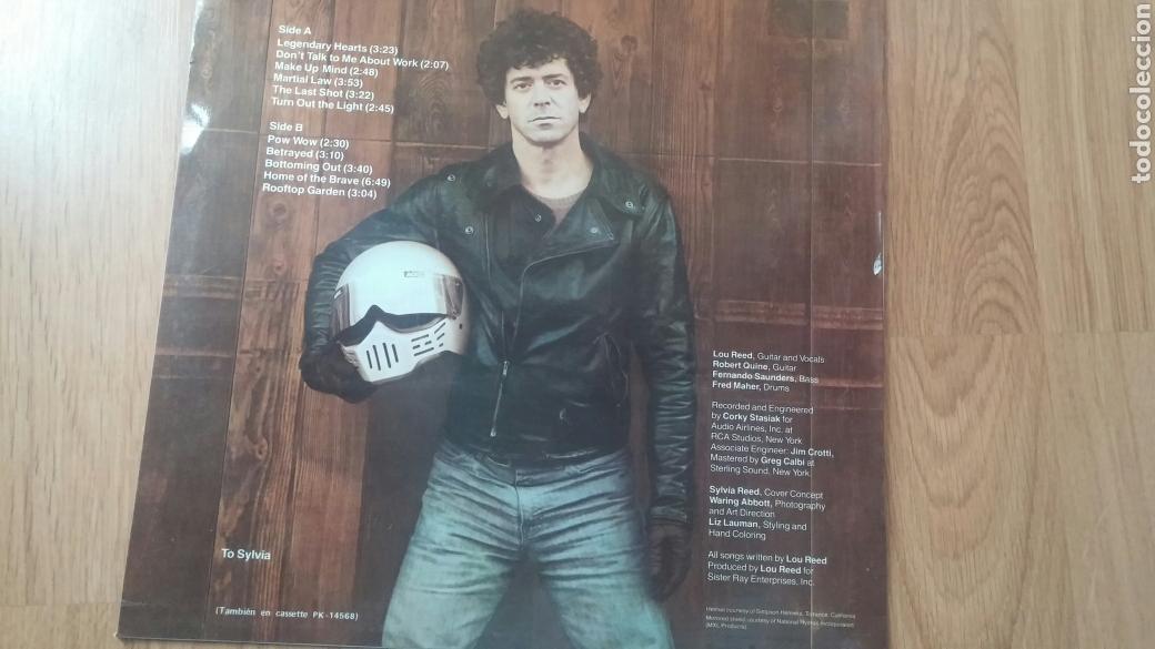 Discos de vinilo: Legendary Hearts. Lou Reed - Foto 2