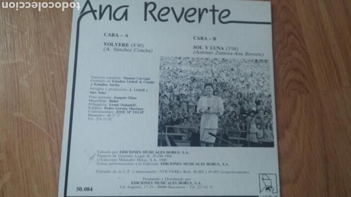 Discos de vinilo: Volver&eacute;. Ana Reverte - Foto 2