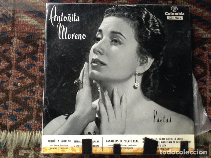 Discos de vinilo: Saetas. Anto&ntilde;ita Moreno - Foto 1