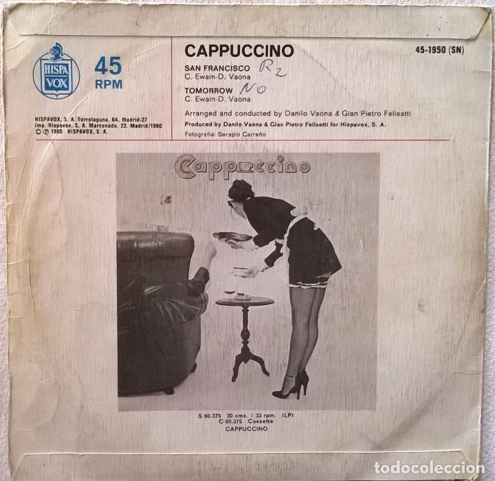 Discos de vinilo: Cappuccino, San Francisco, Hispavox-45-1950 - Foto 2