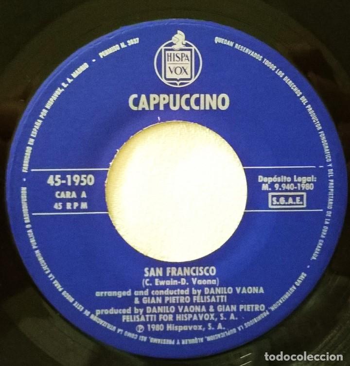 Discos de vinilo: Cappuccino, San Francisco, Hispavox-45-1950 - Foto 4