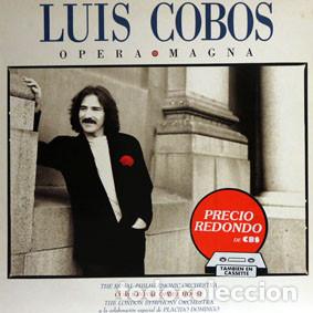 Discos de vinilo: LUIS COBOS / OPERA MAGNA (LP) 1989 (CBS) - Foto 1