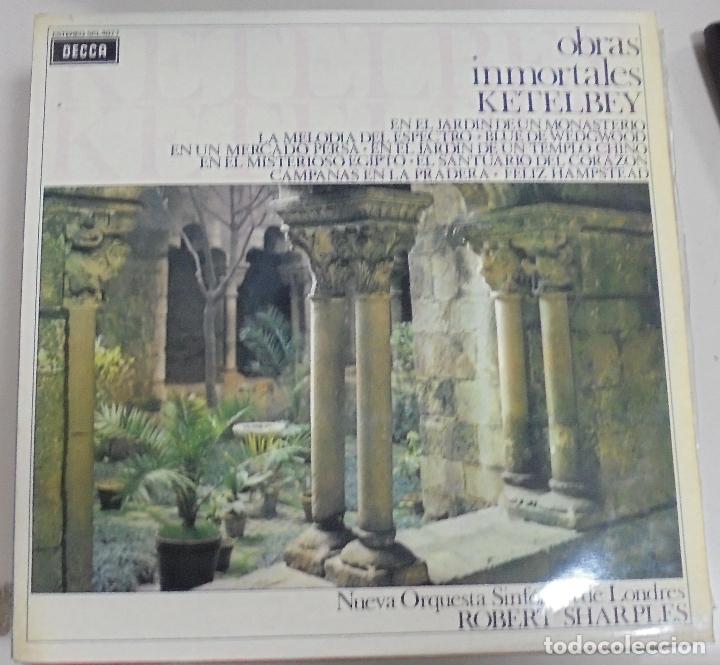 Dischi in vinile: LP. OBRAS INMORTALES. KETELBEY. NUEVA ORQUESTA SINFONICA DE LONDRES. ROBERT SHARPLES