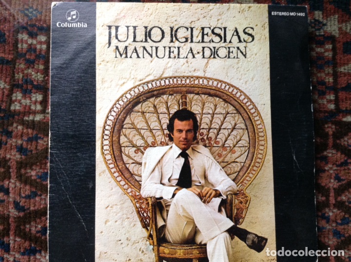 Discos de vinilo: Manuela dicen. Julio Iglesias - Foto 1