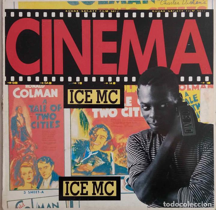 Discos de vinilo: ICE MC, CINEMA. MAXI SINGLE ESPA&Ntilde;A 3 TEMAS - Foto 1