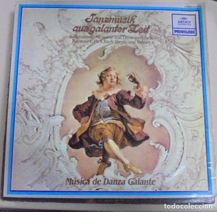 Vinyl records: LP. TANZMUSIK QAUS GALANTER ZEIT. MUSICA DE DANZA GALANTE. 1983