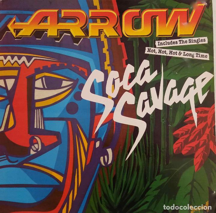 Discos de vinilo: ARROW, SOCA SAVAGE. LP INGLATERRA, UK - Foto 1
