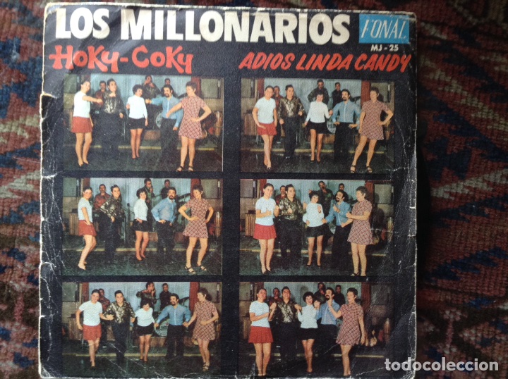 Discos de vinilo: Los millonarios. Disco firmado. - Foto 2