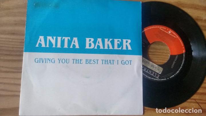 Discos de vinilo: SINGLE (VINILO) DE ANITA BAKER A&Ntilde;OS 80 - Foto 1