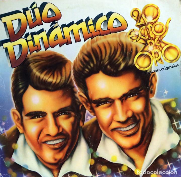 Discos de vinilo: D&Uacute;O DIN&Aacute;MICO / 20 &Eacute;XITOS DE ORO (2LP) 1980 (EMI ODE&Oacute;N) - Foto 1