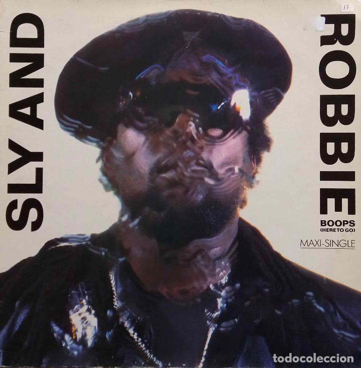 Discos de vinilo: SLY AND ROBBIE .BOOPS. MAXI SINGLE 3 TEMAS - Foto 1