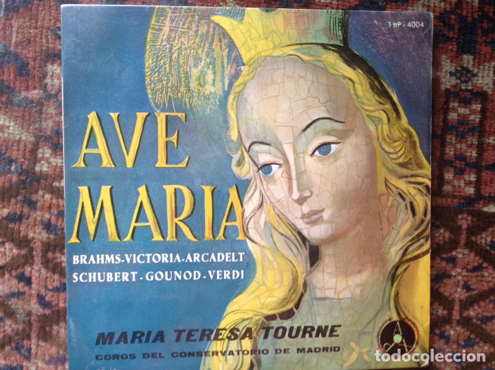 Discos de vinilo: Ave Mar&iacute;a. Teresa Tourne - Foto 1