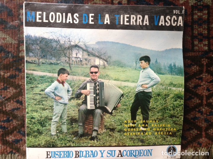Discos de vinilo: Melod&iacute;as de la tierra vasca - Foto 1