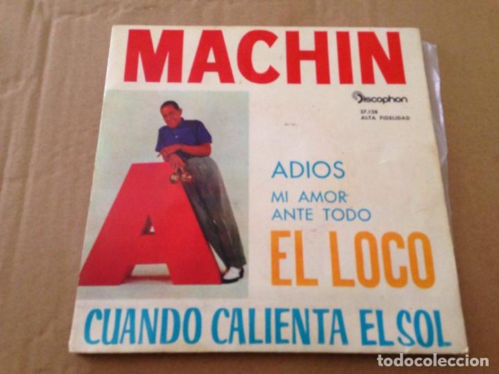 Discos de vinilo: ANTONIO MACHIN- adios mi amor - Foto 1